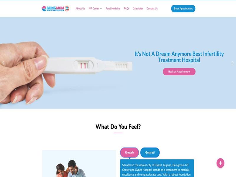 BeingMom IVF Screenshot